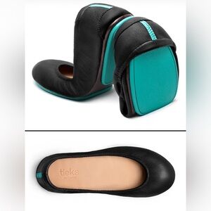 Tieks Mini Matte Black Kids - Girls 12